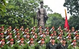Mãn nhãn màn tổng duyệt diễu binh, diễu hành của CATP Hà Nội cho Ngày hội vì Thủ đô bình yên bên hồ Gươm