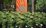 Mãn nhãn màn tổng duyệt diễu binh, diễu hành của CATP Hà Nội cho Ngày hội vì Thủ đô bình yên bên hồ Gươm