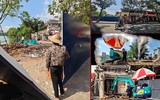 Cận cảnh công trường chỉnh trang, khôi phục kiến trúc gốc nhà hàng hơn 65 tuổi bên hồ Gươm