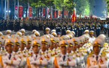 Những hình ảnh tuyệt đẹp tại buổi tổng hợp luyện lần 1 diễu binh, diễu hành ở quảng trường Ba Đình