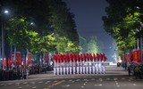 Những hình ảnh tuyệt đẹp tại buổi tổng hợp luyện lần 1 diễu binh, diễu hành ở quảng trường Ba Đình