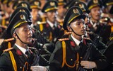 Những hình ảnh tuyệt đẹp tại buổi tổng hợp luyện lần 1 diễu binh, diễu hành ở quảng trường Ba Đình