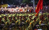 Những hình ảnh tuyệt đẹp tại buổi tổng hợp luyện lần 1 diễu binh, diễu hành ở quảng trường Ba Đình