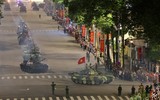 Những hình ảnh tuyệt đẹp tại buổi tổng hợp luyện lần 1 diễu binh, diễu hành ở quảng trường Ba Đình