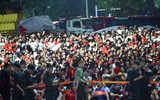 Những hình ảnh tuyệt đẹp tại buổi tổng hợp luyện lần 1 diễu binh, diễu hành ở quảng trường Ba Đình