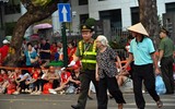 Người dân dành tình cảm đặc biệt cho lực lượng Công an Thủ đô bảo vệ sự kiện A80