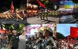 Hình ảnh ấn tượng tình cảm ấm áp quân với dân ở giữa lòng Thủ đô