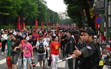 Hình ảnh đi vào lòng dân của Công an Hà Nội khi bảo vệ sự kiện A80
