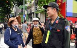 Hình ảnh đi vào lòng dân của Công an Hà Nội khi bảo vệ sự kiện A80