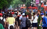 Hình ảnh đi vào lòng dân của Công an Hà Nội khi bảo vệ sự kiện A80