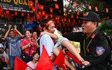 Hình ảnh đi vào lòng dân của Công an Hà Nội khi bảo vệ sự kiện A80