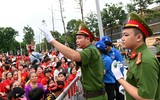 Hình ảnh đi vào lòng dân của Công an Hà Nội khi bảo vệ sự kiện A80