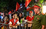 Hình ảnh đi vào lòng dân của Công an Hà Nội khi bảo vệ sự kiện A80