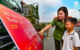 Hình ảnh nổi bật của Công an Thủ đô ở triển lãm 