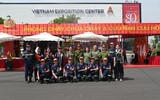 Hình ảnh nổi bật của Công an Thủ đô ở triển lãm 