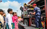 Hình ảnh nổi bật của Công an Thủ đô ở triển lãm 