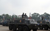 Hình ảnh đoàn khí tài, phương tiện hiện đại của CAND xuất quân bảo vệ 80 năm Quốc khánh