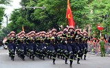 Nhìn lại hình ảnh đoàn quân diễu binh, diễu hành đi qua phố phường Hà Nội ngày tổng duyệt 