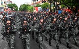 Nhìn lại hình ảnh đoàn quân diễu binh, diễu hành đi qua phố phường Hà Nội ngày tổng duyệt 