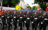 Nhìn lại hình ảnh đoàn quân diễu binh, diễu hành đi qua phố phường Hà Nội ngày tổng duyệt 
