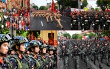 Nhìn lại hình ảnh đoàn quân diễu binh, diễu hành đi qua phố phường Hà Nội ngày tổng duyệt 
