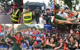 Công an Hà Nội dùng xe chuyên dụng, mở 