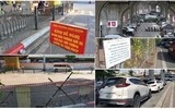Cập nhật hình ảnh trái ngược của các bãi trông giữ xe dưới gầm cầu ở Hà Nội