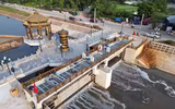 Cận cảnh đập dâng đầu tiên mang nguồn nước bổ cập mới cho sông Tô Lịch 