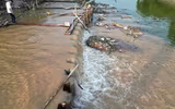 Cận cảnh đập dâng đầu tiên mang nguồn nước bổ cập mới cho sông Tô Lịch 