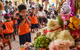 Công an Thủ đô mang Trung thu sẻ chia tới các em nhỏ vùng trung du Phú Thọ