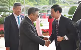Hình ảnh Tổng Bí thư Tô Lâm dự khai mạc Đại hội Đảng bộ TP Hà Nội lần thứ XVIII