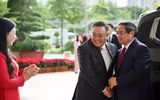 Hình ảnh Tổng Bí thư Tô Lâm dự khai mạc Đại hội Đảng bộ TP Hà Nội lần thứ XVIII