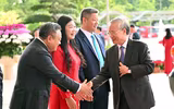 Hình ảnh Tổng Bí thư Tô Lâm dự khai mạc Đại hội Đảng bộ TP Hà Nội lần thứ XVIII