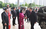 Hình ảnh Tổng Bí thư Tô Lâm dự khai mạc Đại hội Đảng bộ TP Hà Nội lần thứ XVIII