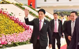 Hình ảnh Tổng Bí thư Tô Lâm dự khai mạc Đại hội Đảng bộ TP Hà Nội lần thứ XVIII