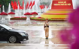 Hình ảnh Công an Thủ đô đảm bảo an ninh, an toàn Đại hội Đảng bộ thành phố Hà Nội lần thứ XVIII