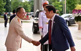 Hình ảnh Tổng Bí thư Tô Lâm dự khai mạc Đại hội Đảng bộ TP Hà Nội lần thứ XVIII