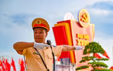 Hình ảnh Công an Thủ đô đảm bảo an ninh, an toàn Đại hội Đảng bộ thành phố Hà Nội lần thứ XVIII
