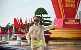 Hình ảnh Công an Thủ đô đảm bảo an ninh, an toàn Đại hội Đảng bộ thành phố Hà Nội lần thứ XVIII