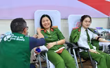 Giảng viên, học viên Học viện cảnh sát nhân dân hiến máu giúp dân và đồng đội