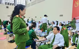 Giảng viên, học viên Học viện cảnh sát nhân dân hiến máu giúp dân và đồng đội