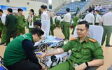 Giảng viên, học viên Học viện cảnh sát nhân dân hiến máu giúp dân và đồng đội