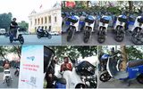 Cận cảnh xe đạp điện công cộng lần đầu có mặt và đang được trải nghiệm miễn phí ở Hà Nội