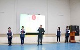 Hàng trăm học sinh hào hứng thực hành các tình huống phòng, tránh bạo lực học đường