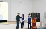 Hàng trăm học sinh hào hứng thực hành các tình huống phòng, tránh bạo lực học đường