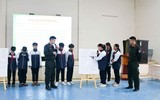 Hàng trăm học sinh hào hứng thực hành các tình huống phòng, tránh bạo lực học đường