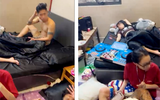 Cận cảnh khám xét, thu giữ số lượng lớn ma túy và súng giấu trong vườn 