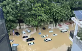 Toàn cảnh Thái Nguyên chìm trong biển nước, người dân bất lực nhìn tài sản trôi theo dòng nước