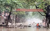 Toàn cảnh Thái Nguyên chìm trong biển nước, người dân bất lực nhìn tài sản trôi theo dòng nước