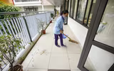 Trường học tiến hành khử khuẩn, sẵn sàng cho năm học mới